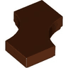 Tile, Modified 2 x 2 with 2 1 x 1 Curved Cutouts (Double Arrow)