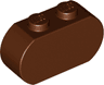 Brick, Modified 1 x 3 with Round Ends