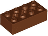 Technic, Brick 2 x 4 with 3 Axle Holes