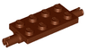 Plate, Modified 2 x 4 with Pins and Thick Reinforced Supports