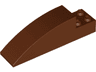 Slope, Curved 8 x 2 x 2 with 4 Recessed Studs