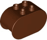 Duplo, Brick 2 x 4 x 2 Rounded Ends