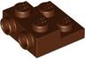 Plate, Modified 2 x 2 x 2/3 with 2 Studs on Side - Hollow Bottom Tube