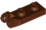 Hinge Plate 1 x 2 Locking with 2 Fingers on End