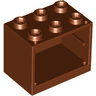 Container, Cupboard 2 x 3 x 2 - Hollow Studs