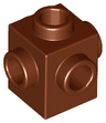 Brick, Modified 1 x 1 with Studs on 4 Sides