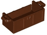 Container, Treasure Chest Bottom with Slots in Back