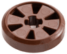 Sports Hockey Puck, Small (Wheel)