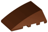 Wedge 4 x 4 Triple Curved No Studs