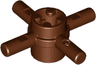 Technic, Axle Connector Hub with 4 Bars and Pin Hole