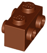 Brick, Modified 1 x 2 with Studs on 2 Sides