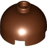 Brick, Round 2 x 2 Dome Top