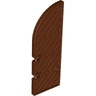 Door 1 x 4 x 11 Curved Top