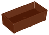 Duplo Animal Accessory Feeding Trough 2 x 4 x 1 with Straight Sides