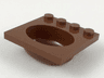 Container, Sink 4 x 4 with Elliptical Basin