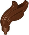 Minifigure, Plume Feather Triple Compact / Flame / Water with Small Pin