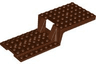 Vehicle, Trailer Base 6 x 16 x 2 2/3 with 8 Holes (Train Base Half Split-Level)