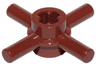 Technic, Axle Connector Hub with 4 Bars and Through Axle Hole