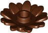 Plant Flower 2 x 2 Round with 16 Petals (Sunflower) with Open Stud