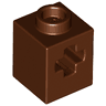 Technic, Brick 1 x 1 with Axle Hole