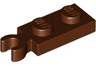 Plate, Modified 1 x 2 with Clip on End (Vertical Grip)