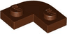 Plate, Round Corner 2 x 2 with 1 x 1 Cutout
