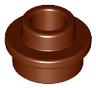 Plate, Round 1 x 1 with Open Stud