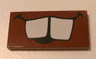 Tile 2 x 4 with Teeth Pattern