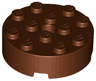 Brick, Round 4 x 4 with Hole