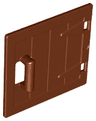 Duplo Door / Window Pane 1 x 4 x 3 Wooden Gate with Handle