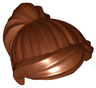 Minifigure, Hair Female Ponytail and Swept Sideways Fringe