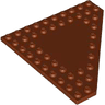 Wedge, Plate 10 x 10 Cut Corner with no Studs in Center