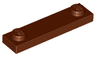 Plate, Modified 1 x 4 with 2 Studs without Groove