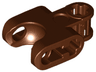 Technic, Axle Connector 2 x 3 with Ball Joint Socket - Closed Sides, Straight Forks with Open Axle Holes