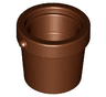 Minifigure, Utensil Bucket 1 x 1 x 1 Tapered with Handle Holders