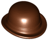 Minifigure, Headgear Hat, Bowler