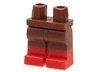 Hips and Legs with Molded Red Lower Legs / Boots  Pattern
