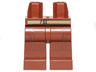 Hips and Legs with Dark Tan Belt, Pockets and Stripe Knee Pads Pattern (SW Rebel Trooper)
