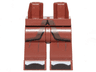 Hips and Legs with Ninjago Robe, Black and White Toes Pattern