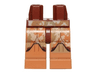 Hips and Medium Nougat Legs with SW Clone Trooper Camouflage Armor Pattern