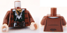 Torso PotC Jacket over Dark Green Vest and White Shirt Pattern / Reddish Brown Arms / Light Nougat Hands