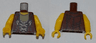 Torso Dino Vest with String Pattern / Yellow Arms / Yellow Hands