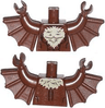 Torso Batman Bat with Tan Fur Pattern / Reddish Brown Arms with Wings / Reddish Brown Hands