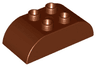 Duplo, Brick 2 x 4 Slope Curved Double