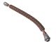Hose, Flexible 12L with Tabbed Dark Bluish Gray Ends