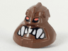 Minifigure, Head, Modified Bionicle Piraka Avak with Eyes and Teeth Pattern