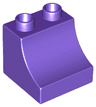 Duplo, Brick 2 x 2 x 1 1/2 Arch Inverted