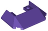 Wedge 6 x 4 Cutout (Train Roof) with 5 Large Bottom Tubes