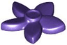 Friends Accessories Hair Decoration, Flower with Pointed Petals and Small Pin