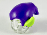 Minifigure, Headgear Hat, Elf Drooping with Molded Lime Pointed Ears Pattern